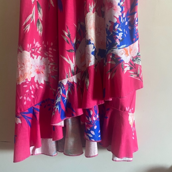 Hawaiian Floral Print Dress - Picture 5 of 6